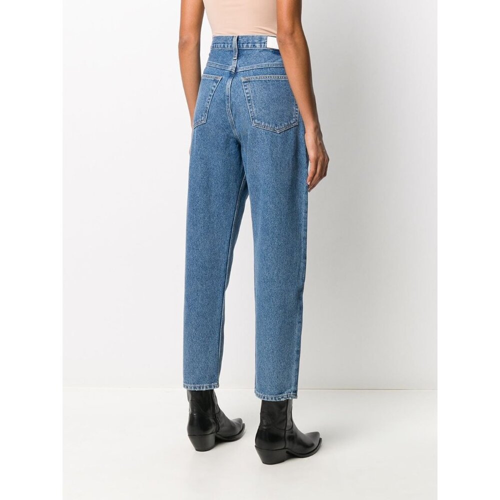 Re/Done Savi Tapered Jeans 28 - Picture 3 of 8